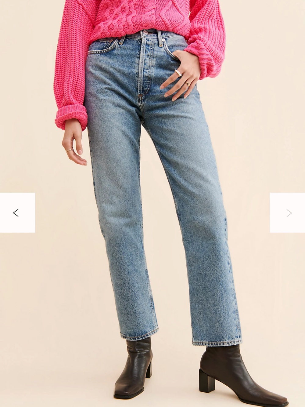 Agolde 90s Pinch Waist High Rise Jeans